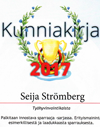 kunniakirja innostavalle sparraajalle